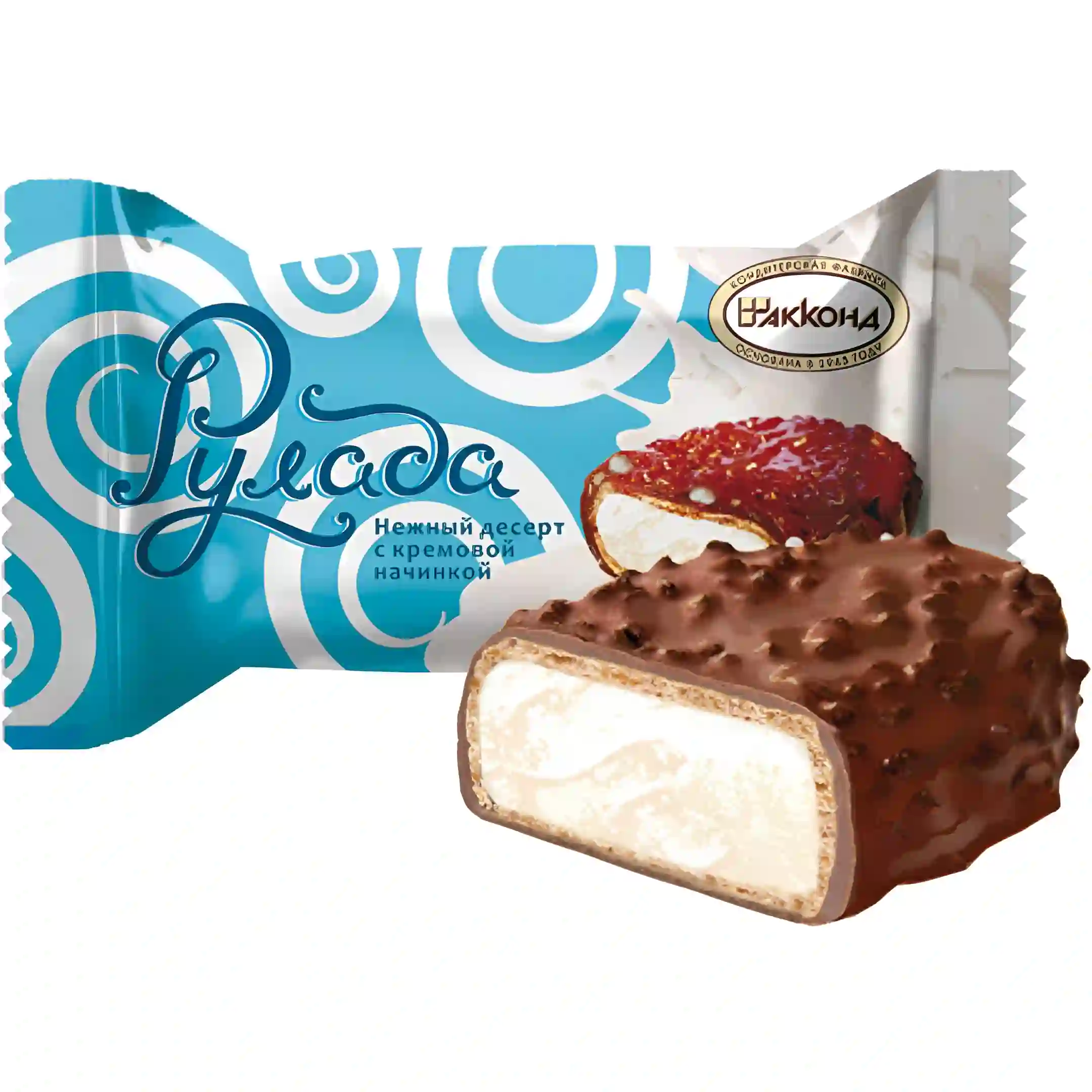 شکلات رولادا آکوند با مغز کرم خامه ای...