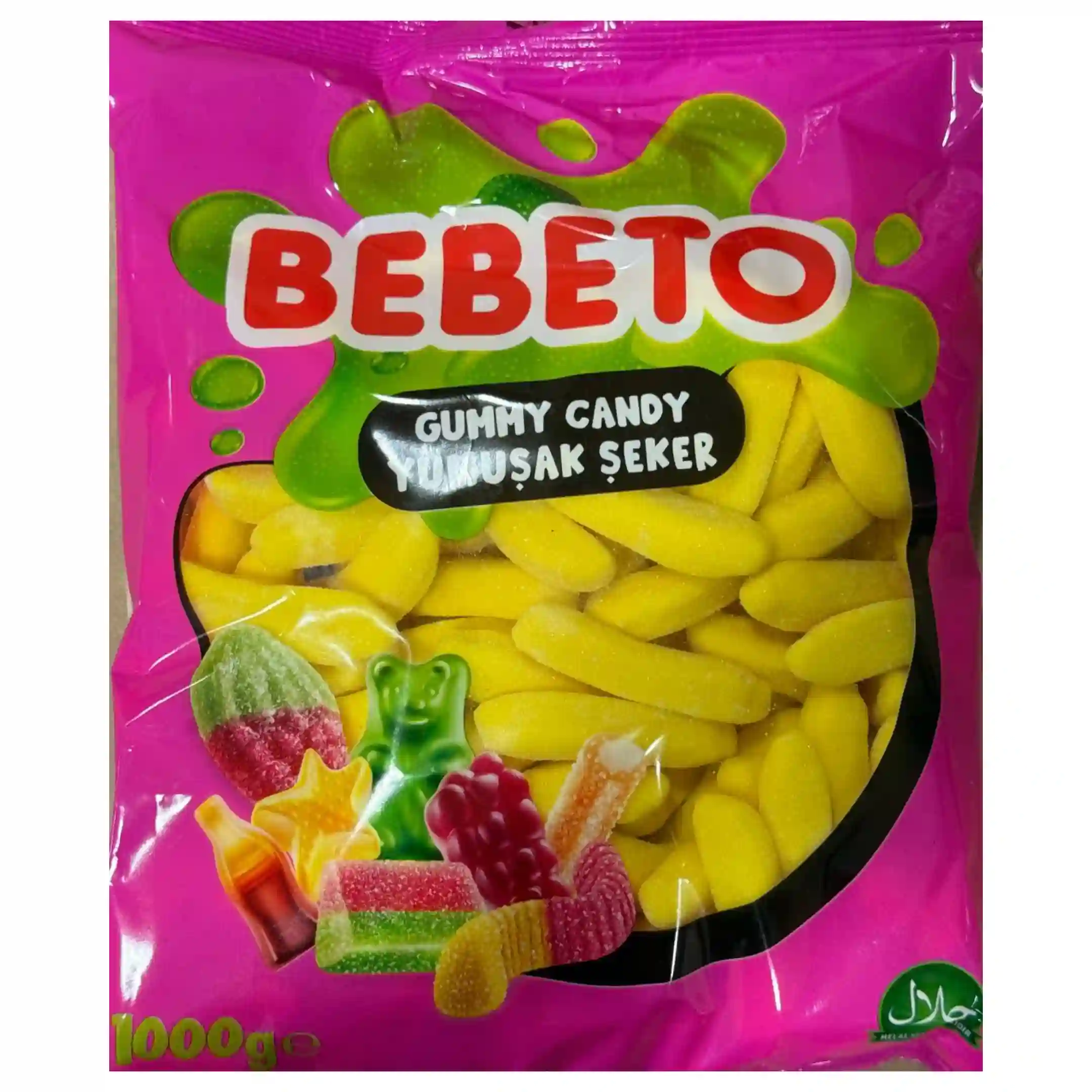 پاستیل ببتو مدل موز شکری Bebeto بسته یک...