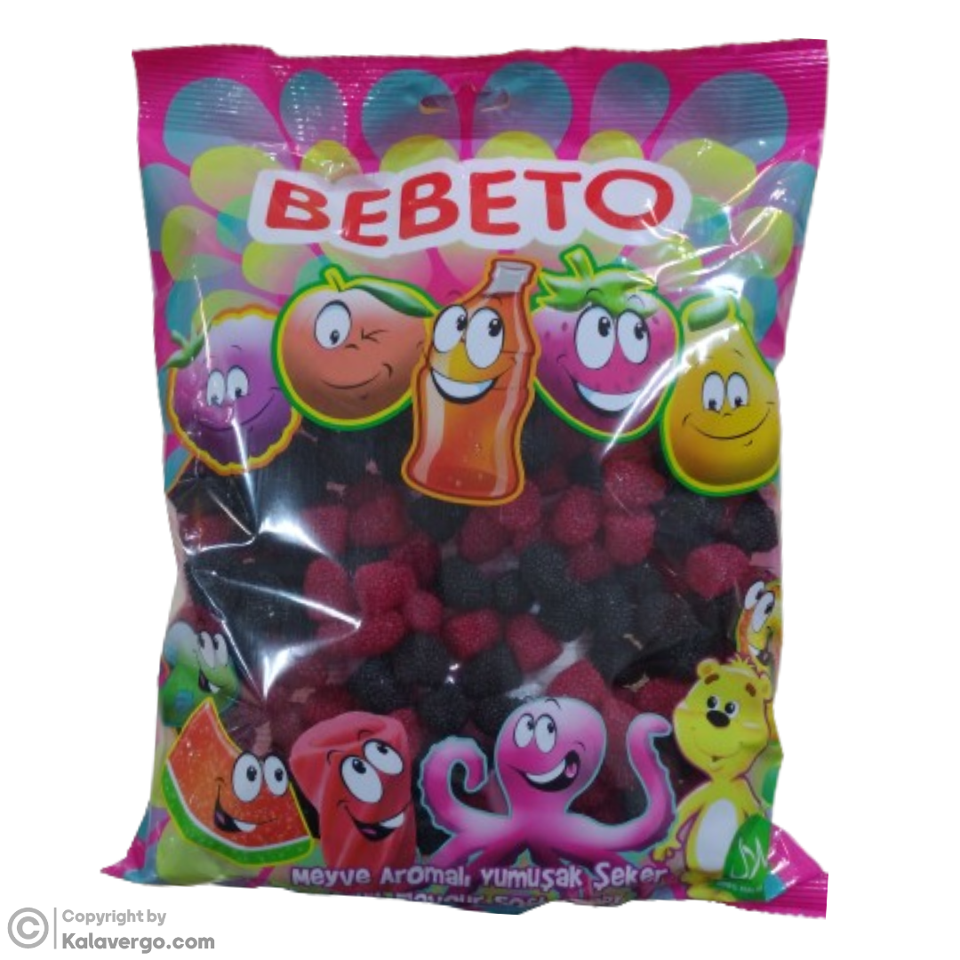 پاستیل ببتو Bebeto مدل تمشک وزن 700 گرم
