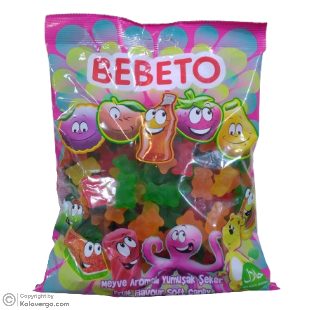 پاستیل ببتو Bebeto مدل خرس وزن 1000 گرم