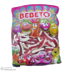 پاستیل ببتو Bebeto با طرح دندان وزن 1000 گرم