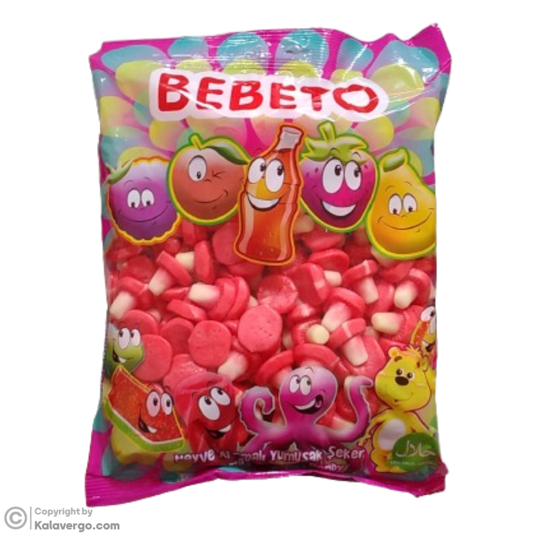 پاستیل قارچ ببتو Bebeto وزن 1000 گرم