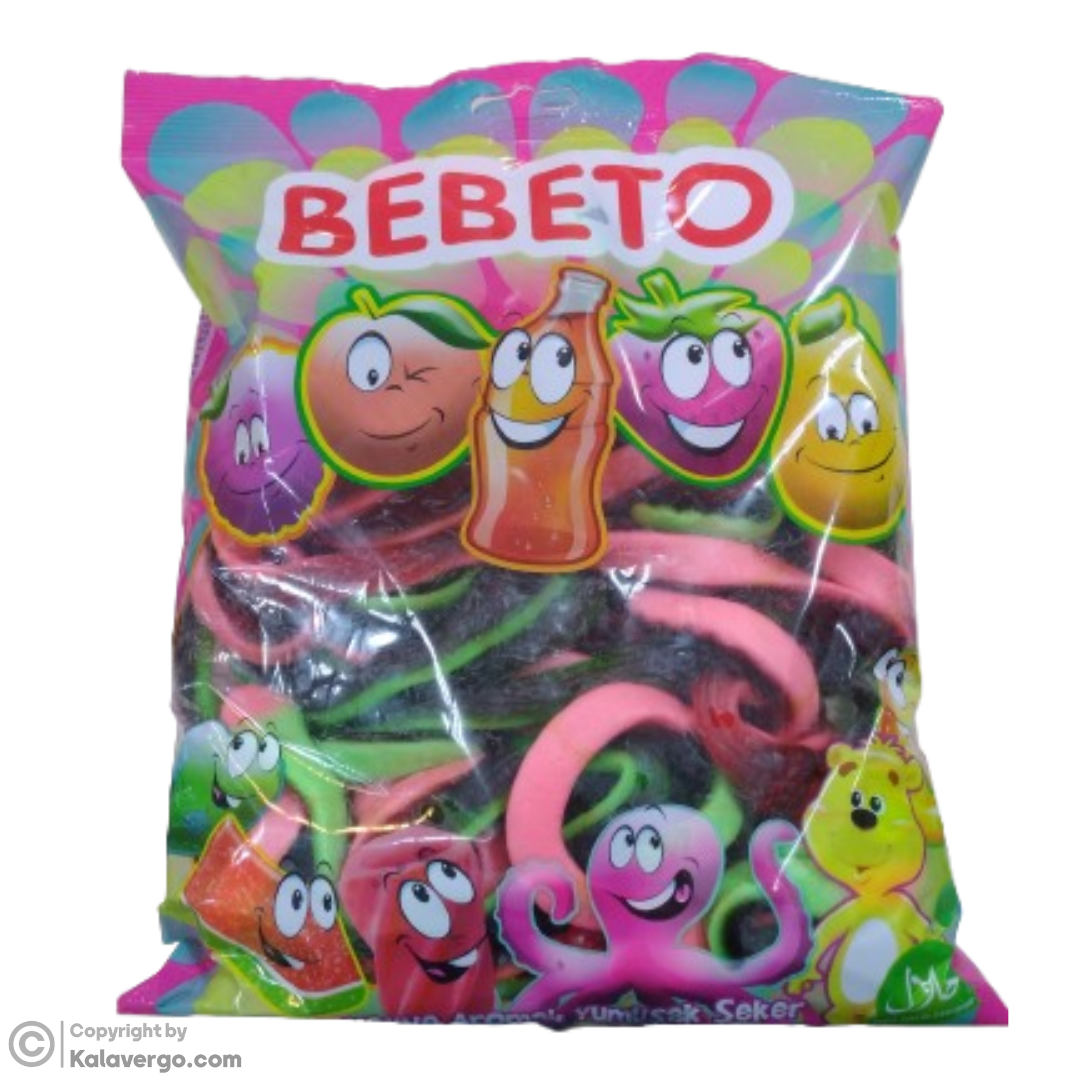 پاستیل ببتو Bebeto مدل مار وزن 1000 گرم