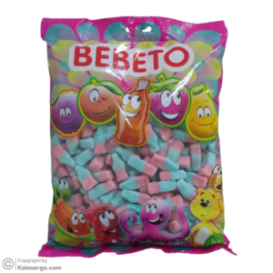 پاستیل ببتو Bebeto طرح نوشابه شکری وزن 1000 گرم