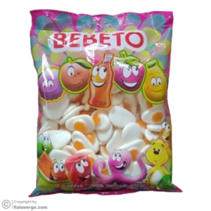 پاستیل ببتو Bebeto طرح نیمرو وزن 1000 گرم