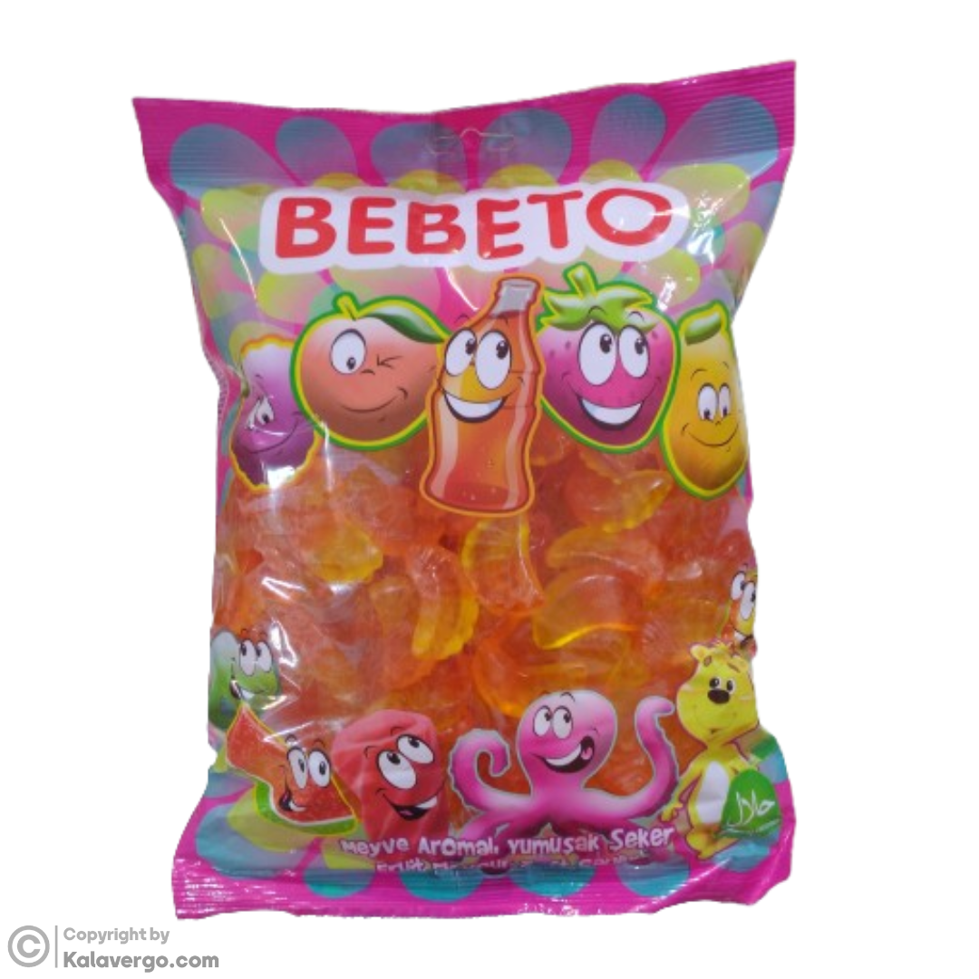 پاستیل ببتو Bebeto مدل پرتغال وزن 1000 گرم