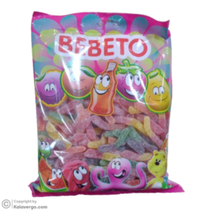 پاستیل ببتو Bebeto طرح کرم شکری وزن 1000 گرم