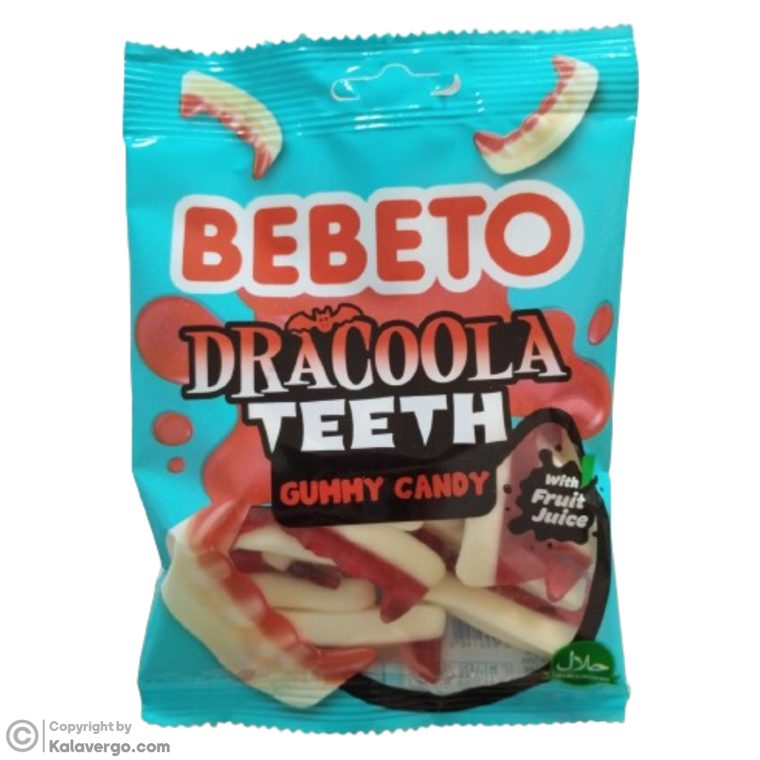 پاستیل دراکولا ببتو Bebeto Dracoola وزن 80 گرم