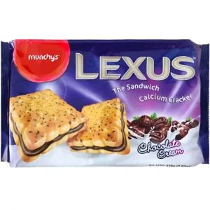بیسکویت لکسوس مانچیز با کرم شکلاتی Munchy's Lexus وزن 225 گرم