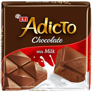 شکلات اتی آدیکتو با کرم شکلات شیری Eti Adicto With Milk وزن 60 گرم