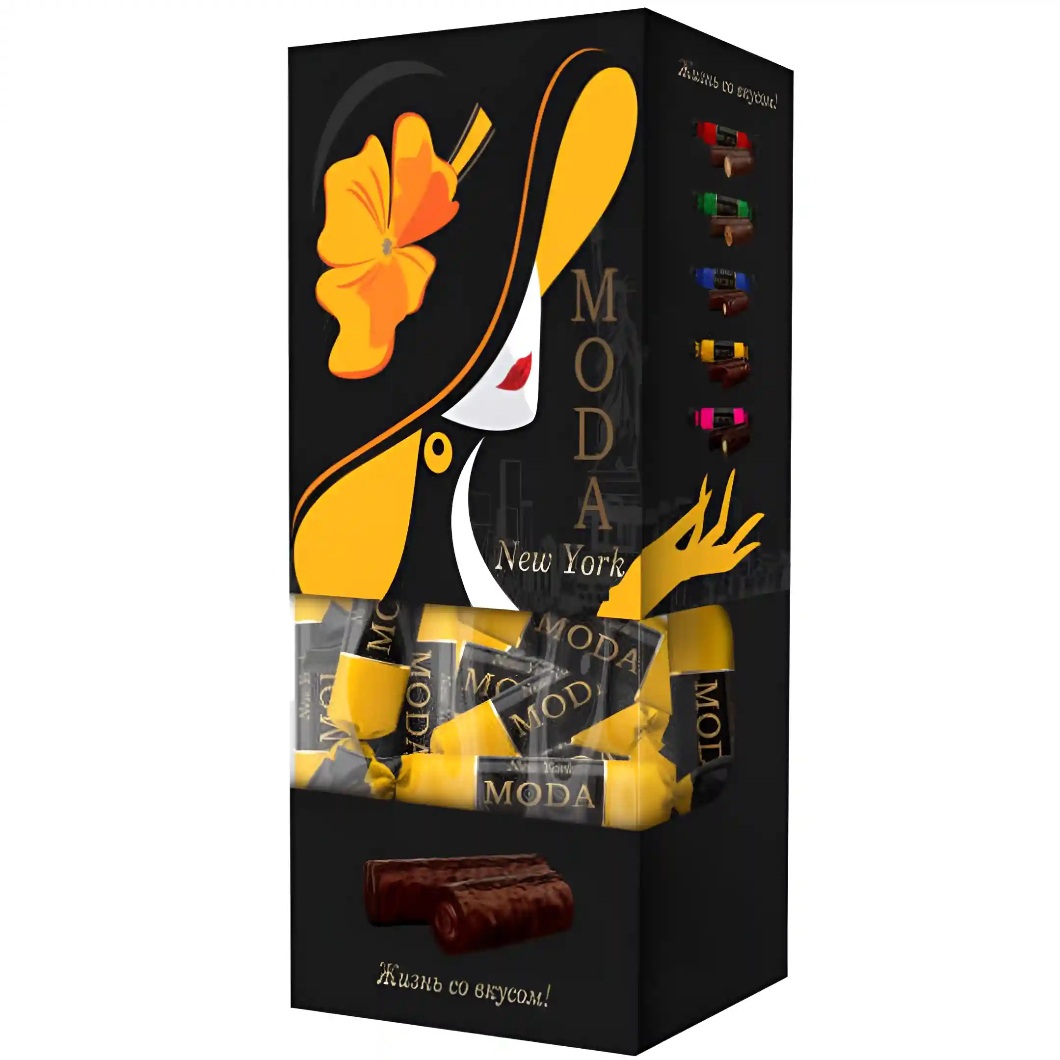 شکلات شیری مودا نیویورک با مغز کرم شکلات...