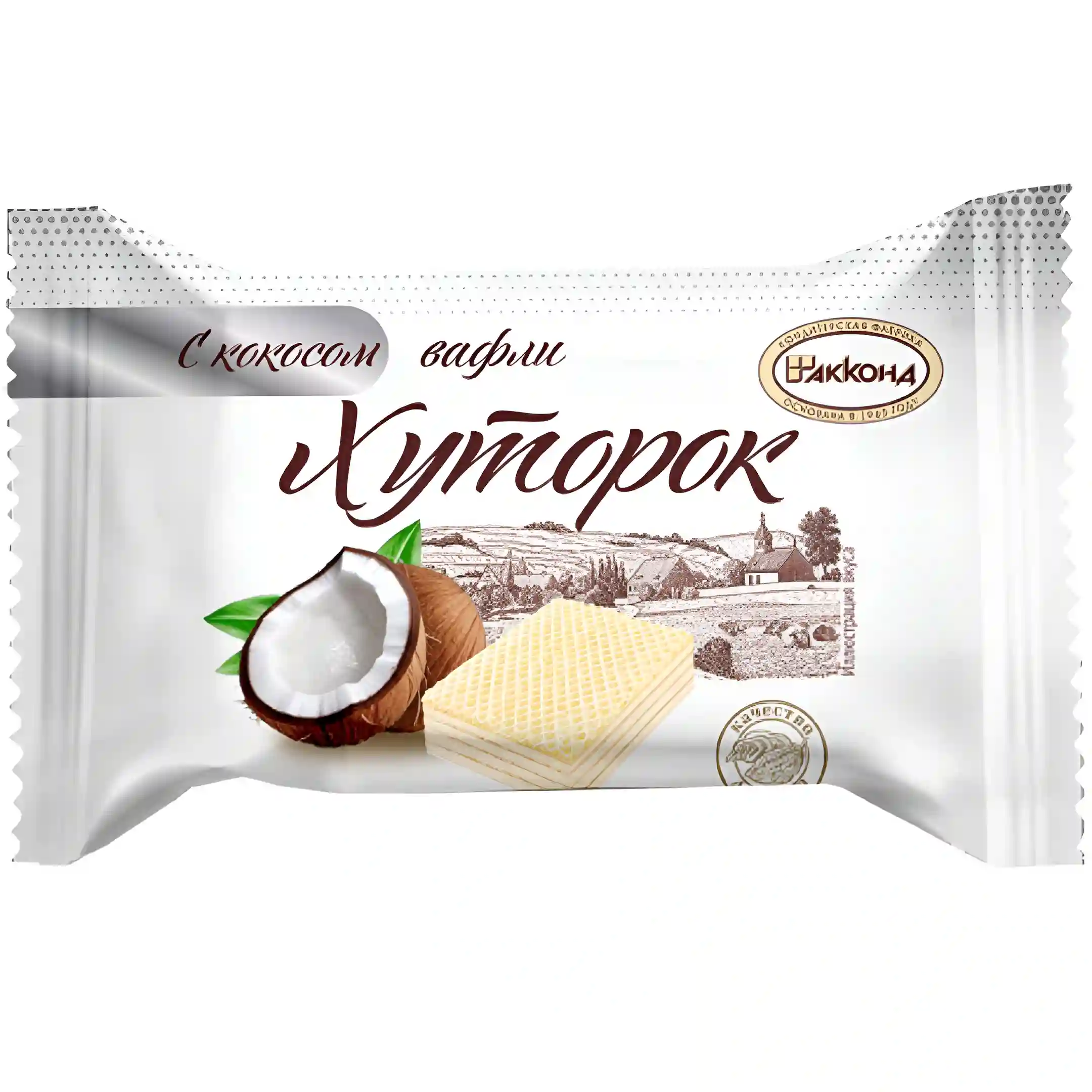 ویفر خوتوروک آکوند با کرم نارگیل Akkond Khutorok