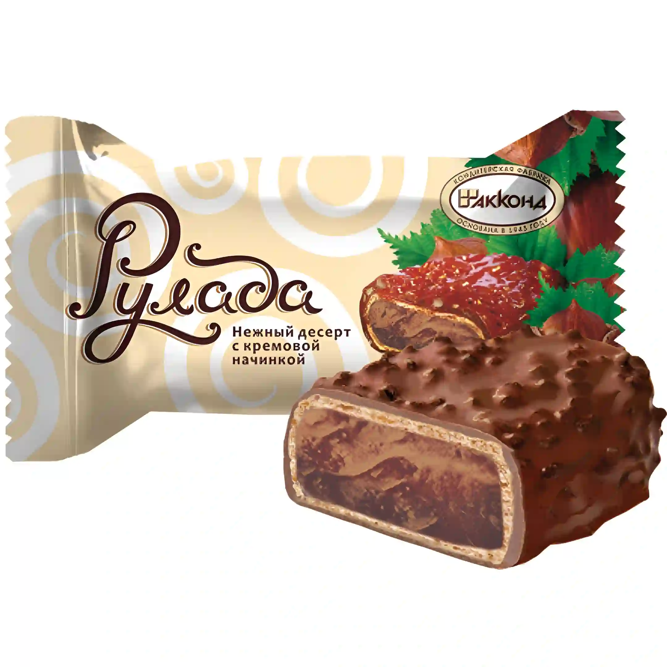 شکلات رولادا آکوند با مغز کرم فندقی Akkond...