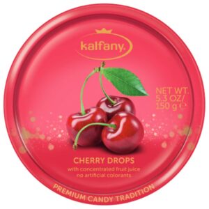 آبنبات آلمانی کالفانی kalfany طعم گیلاس وزن 150 گرم