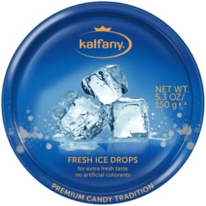 آبنبات آلمانی کالفانی kalfany طعم یخ وزن 150 گرم