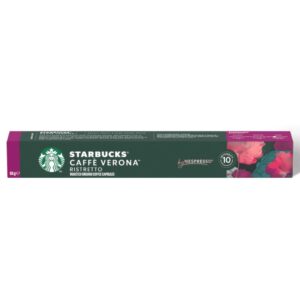 کپسول قهوه استارباکس Starbucks مدل Caffe Verona بسته 10 عددی