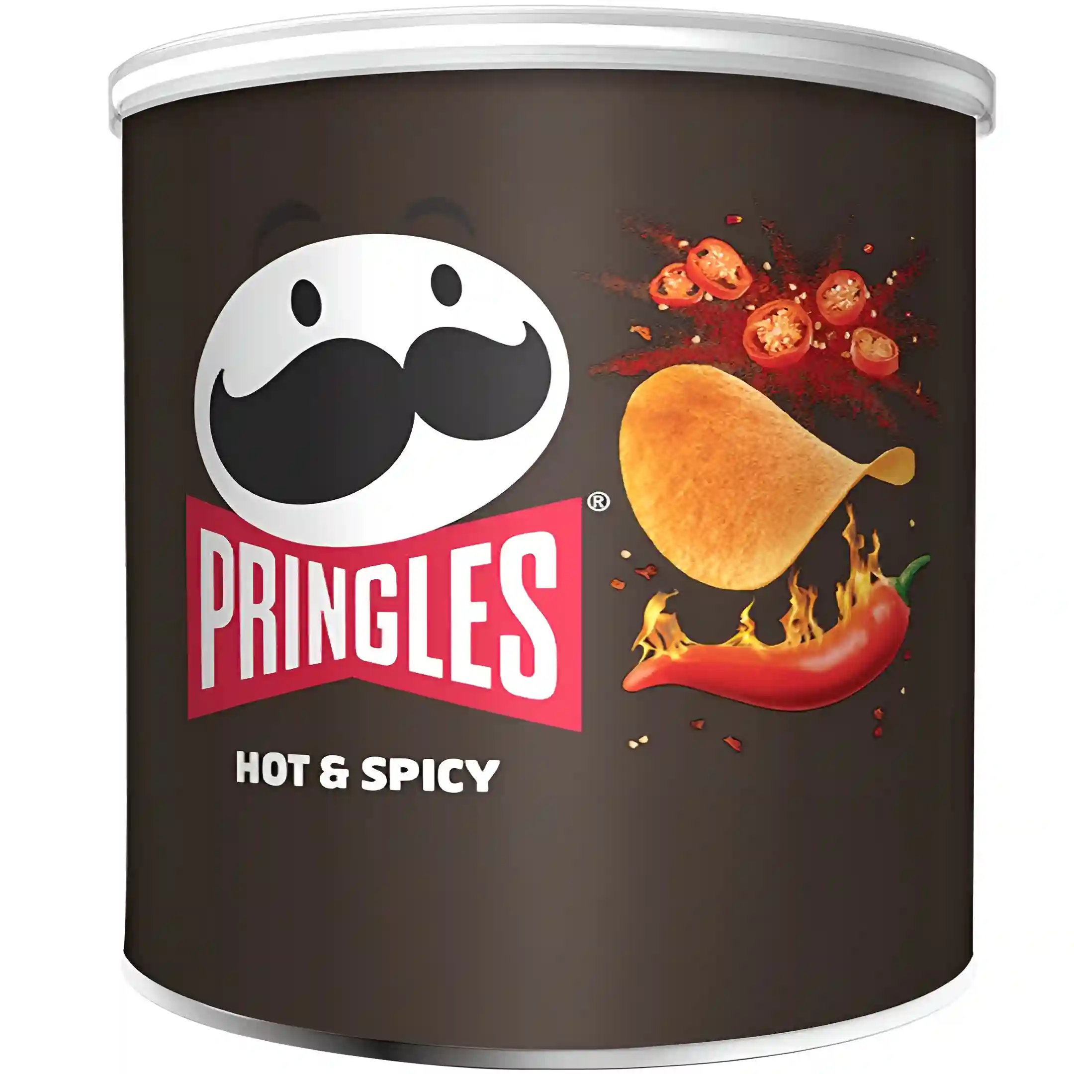 چیپس پرینگلز با طعم تند و فلفل Pringles Hot & Spicy وزن 40 گرم