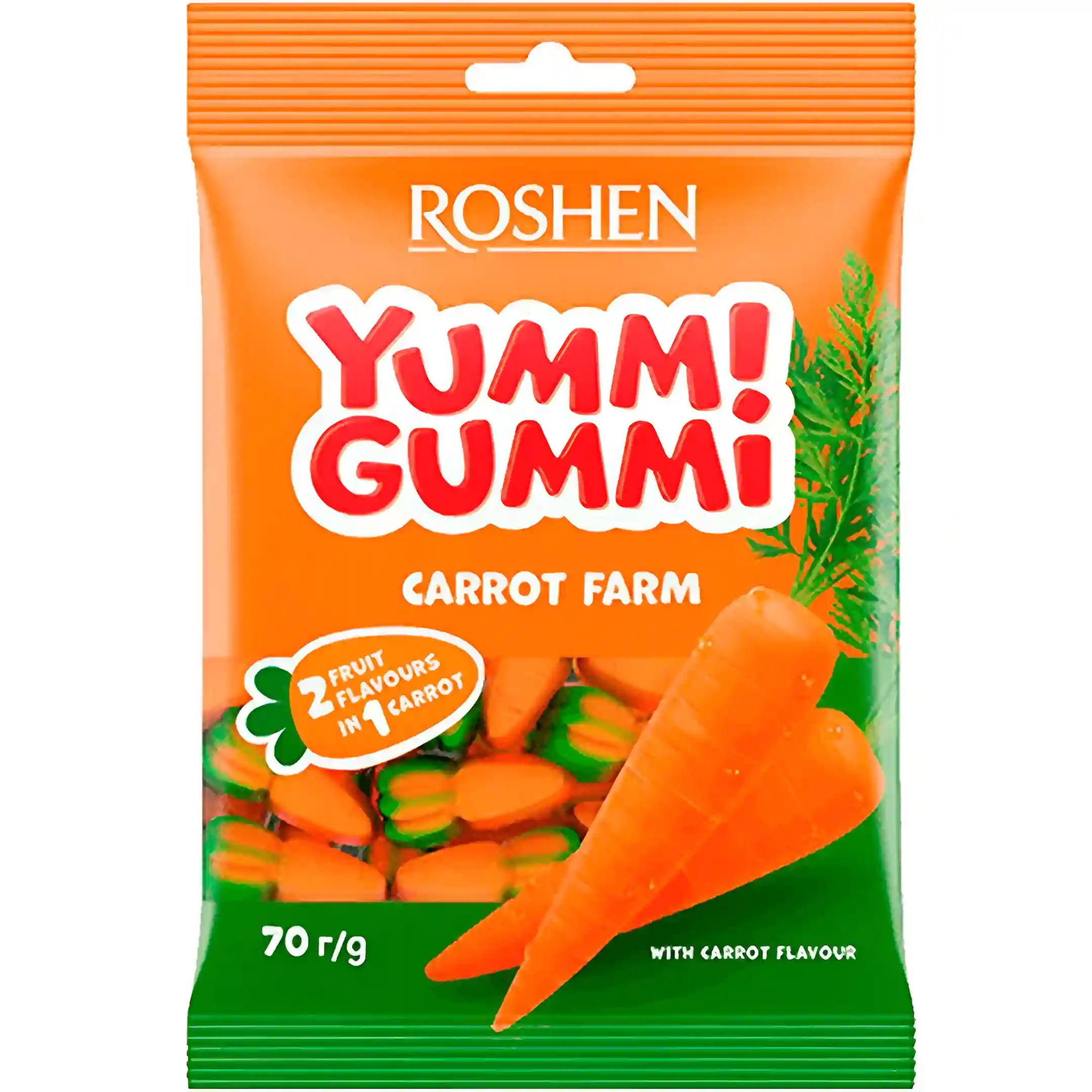 پاستیل یامی گامی روشن مدل هویج Roshen Yummi...