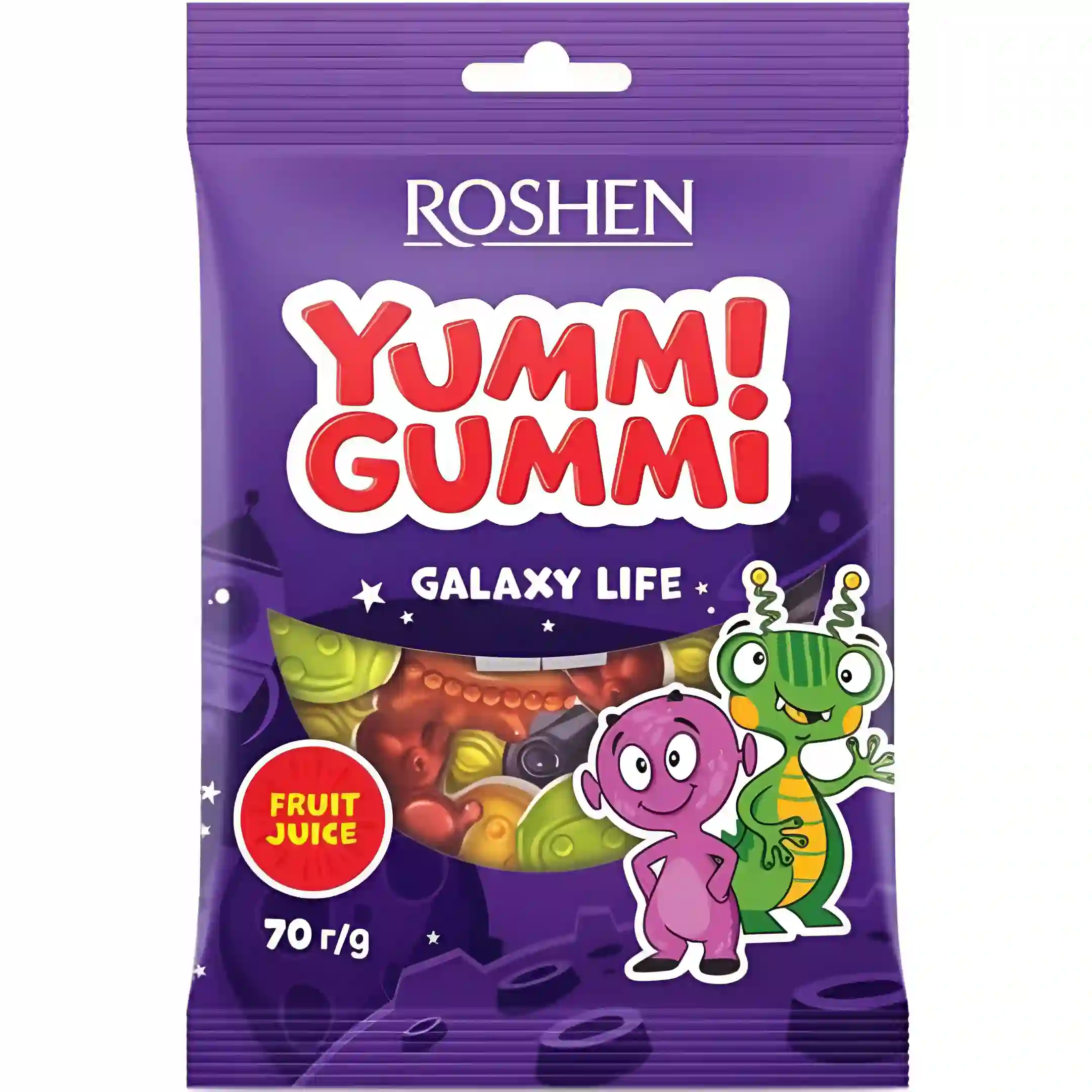 پاستیل یامی گامی روشن مدل آدم فضایی Roshen...