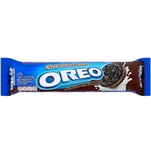 بیسکویت کاکائویی اورئو با کرم شکلاتی Oreo Chocolate Creme وزن 48 گرم