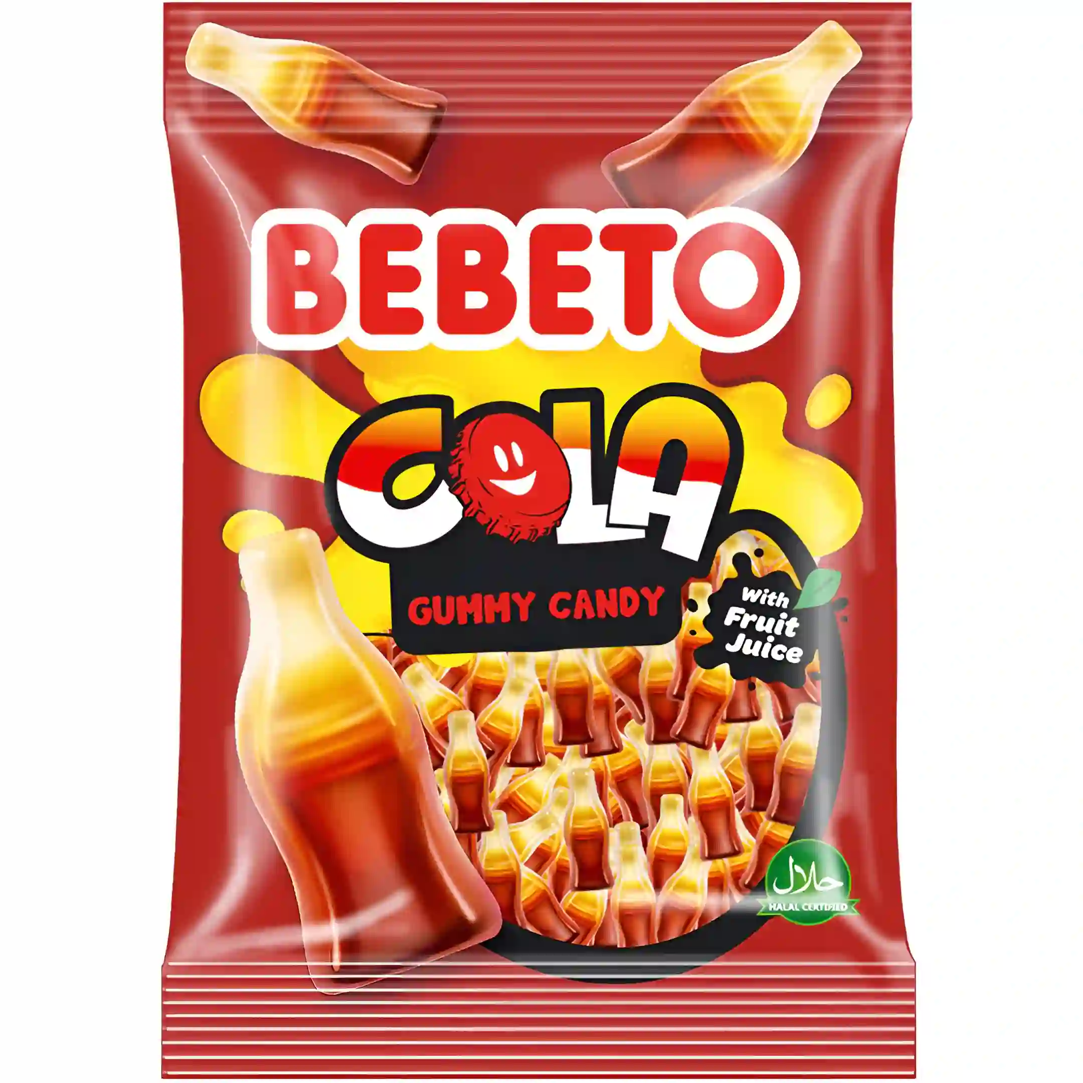 پاستیل ببتو مدل نوشابه Bebeto Cola وزن 80...