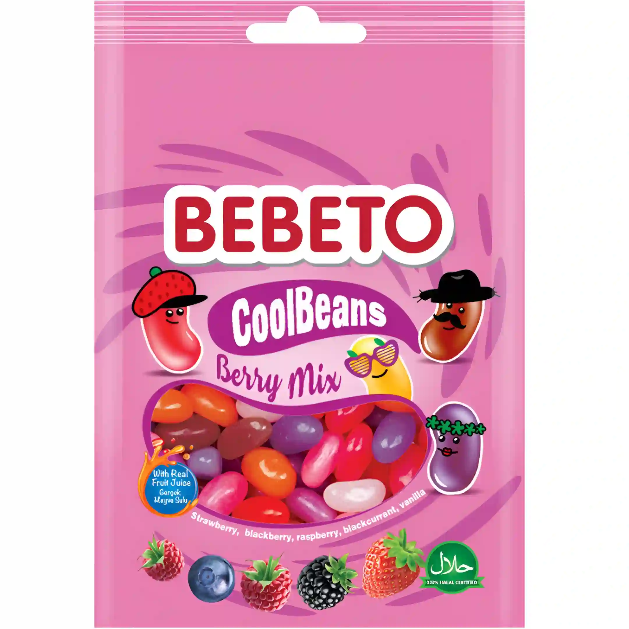 جیلی بیلی میوه های قرمز ببتو Bebeto cool...