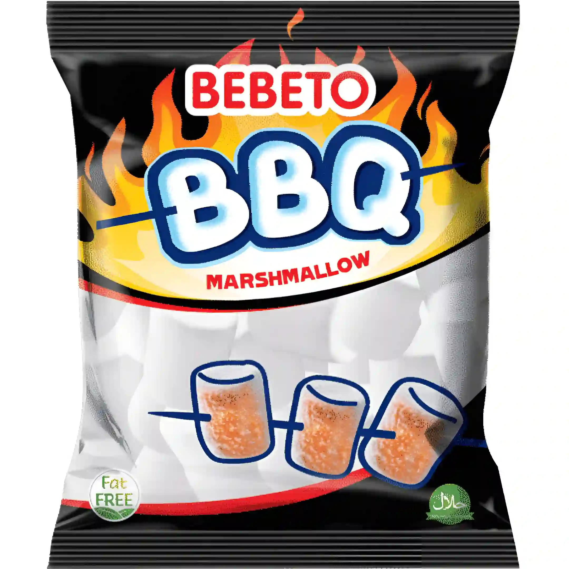 مارشمالو ببتو مدل کبابی Bebeto BBQ Marshmallow وزن 275...