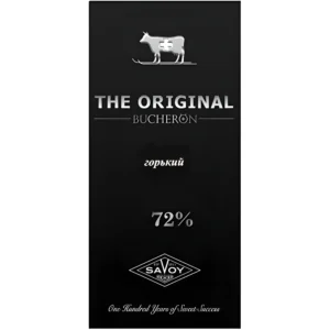 شکلات تلخ 72% بوچرون اورجینال The Orginal Bucheron وزن 90 گرم