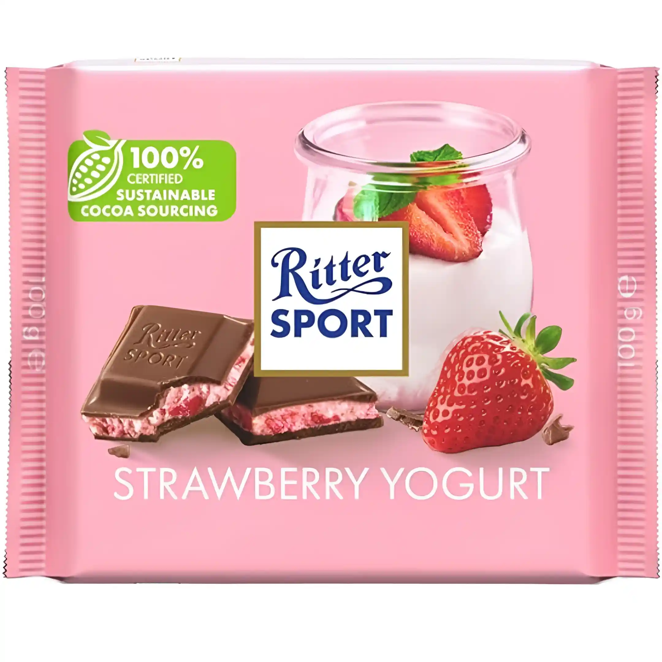 شکلات ریتر اسپرت ماست توت فرنگی Ritter Sport...