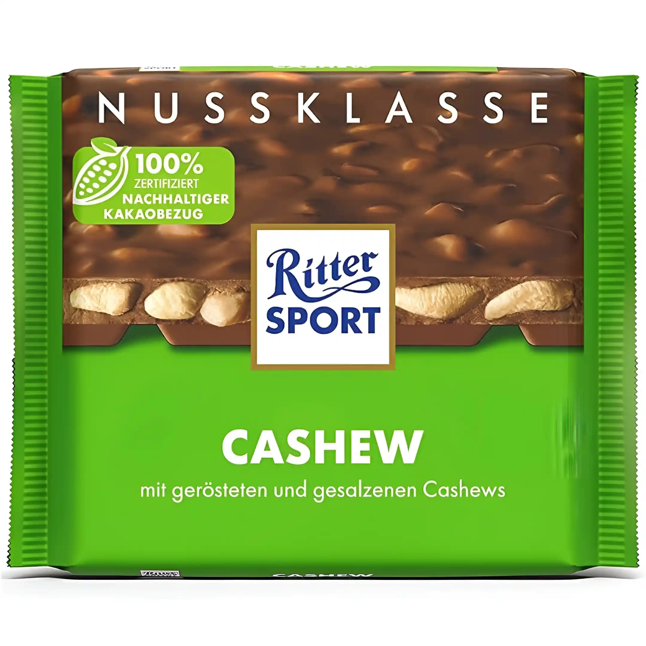شکلات ریتر اسپرت بادام هندی Ritter Sport وزن...