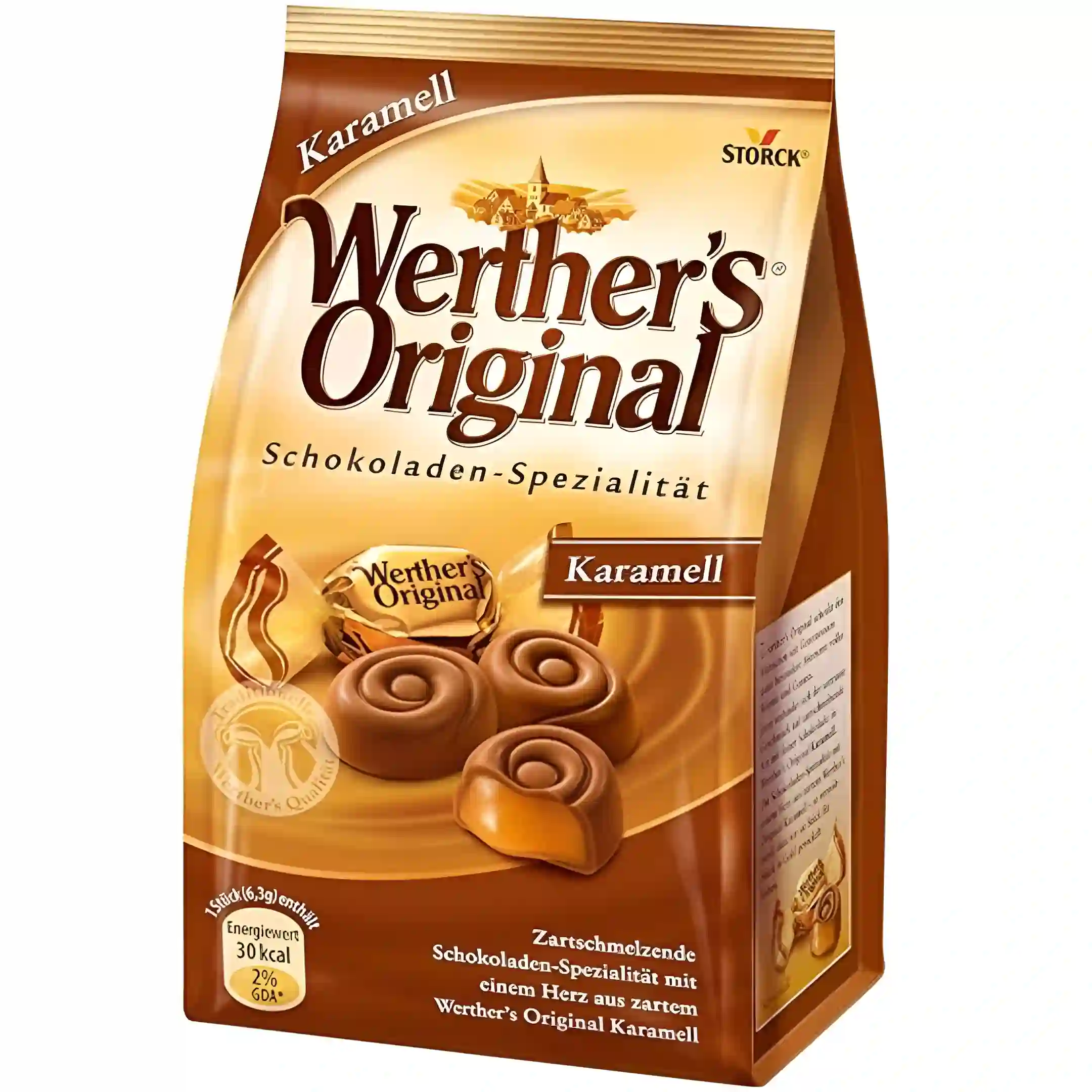 شکلات وردرز اورجینال با مغز کارامل Werther’s Original...