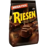تافی شکلات تلخ ریزن با مغز کارامل Riesen Dark Chocolate وزن 900 گرم