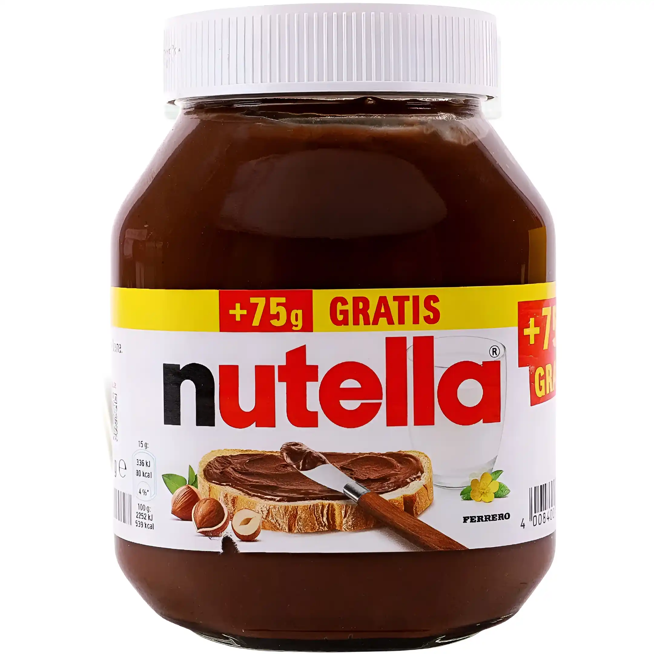 شکلات صبحانه نوتلا (آلمان) با کرم فندقی Nutella...