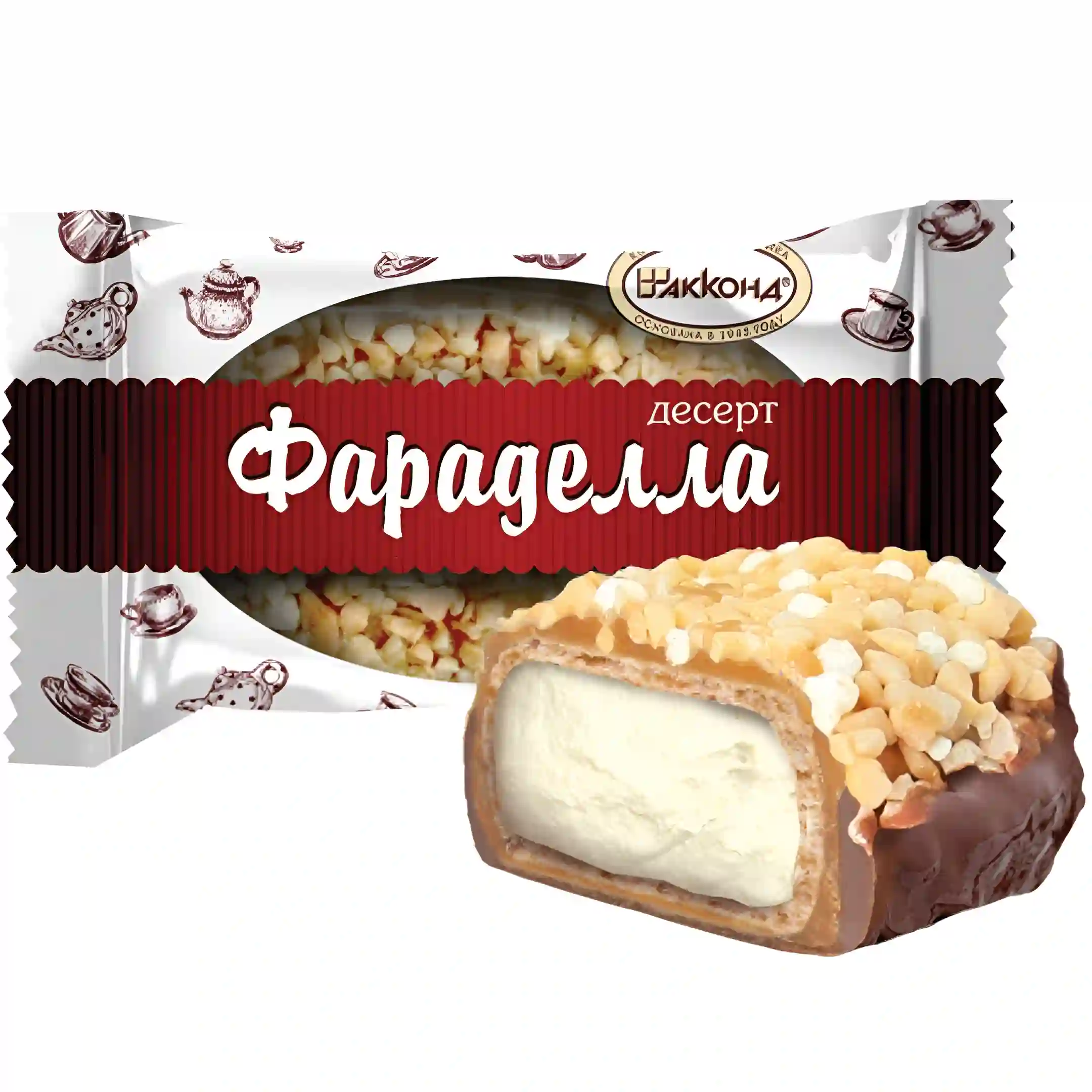 ویفر فارادلا آکوند با مغز کرم خامه‌ ای...