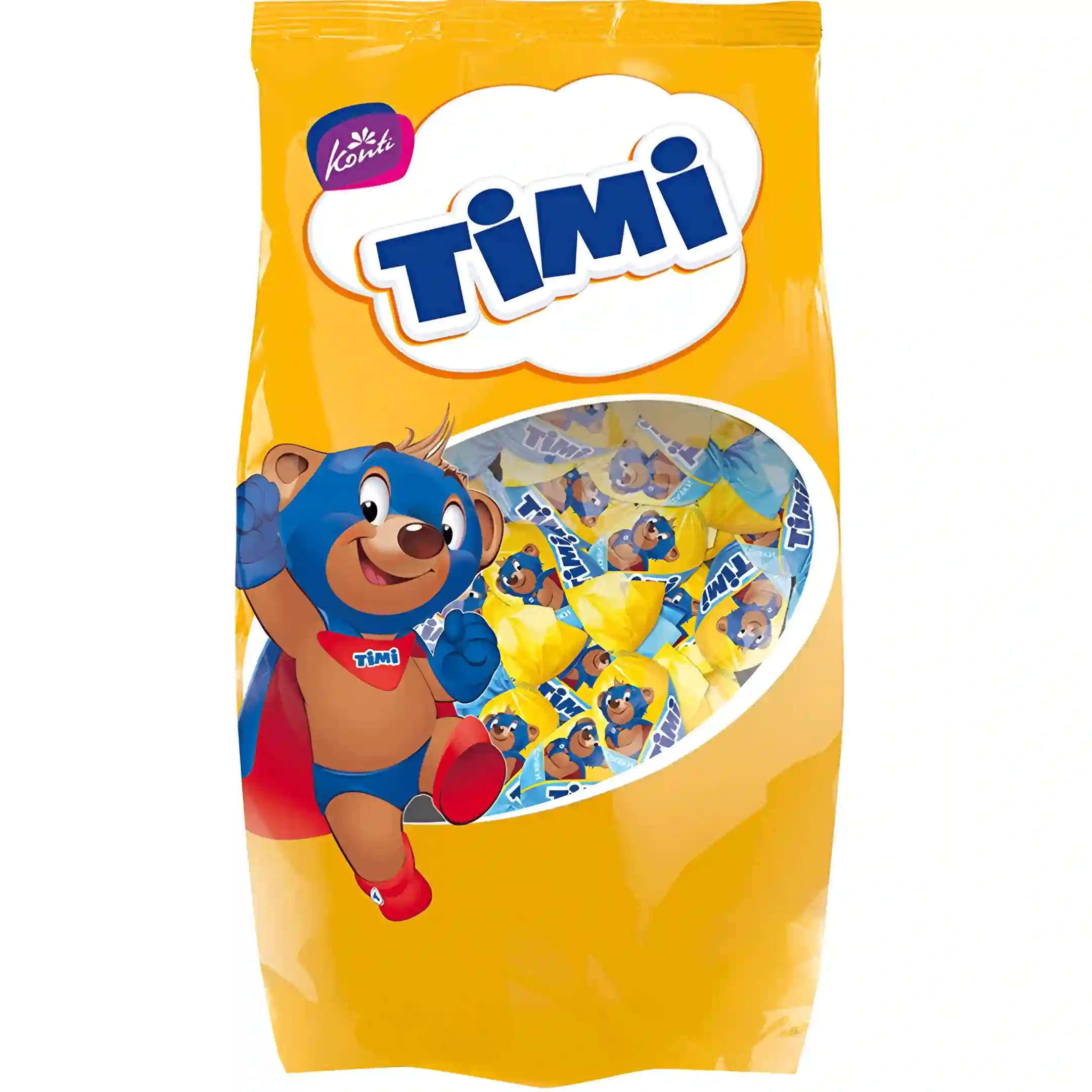 شکلات تیمی کنتی با مغز کرم خامه ای...