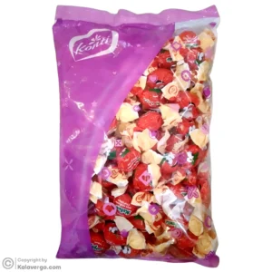 آبنبات ژله ای کنتی با طعم توت فرنگی Konti بسته 1 کیلویی