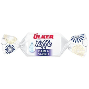 تافی آدامس سفید اولکر Ulker Toffe Damla Sakizli بسته 1 کیلویی