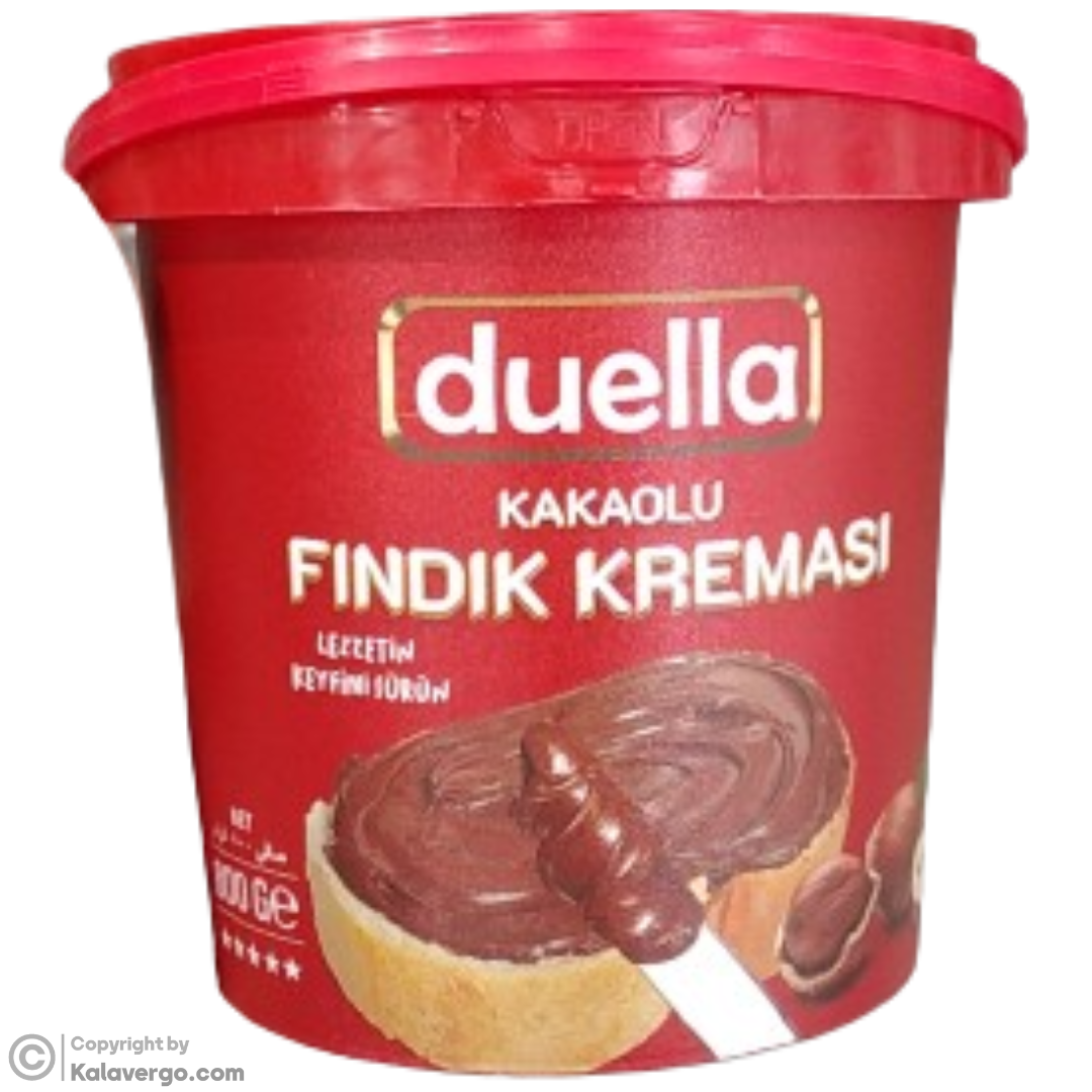 شکلات صبحانه فندقی دوئلا Duella Kakaolu Findik Kremasi وزن 800 گرم