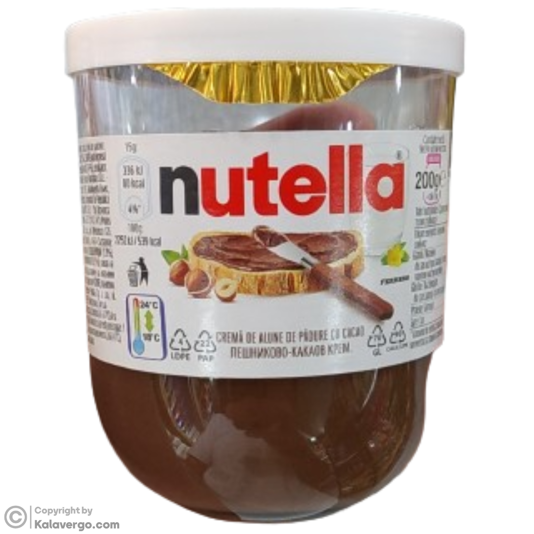 شکلات صبحانه فندقی نوتلا Nutella (لهستان) وزن 200 گرم