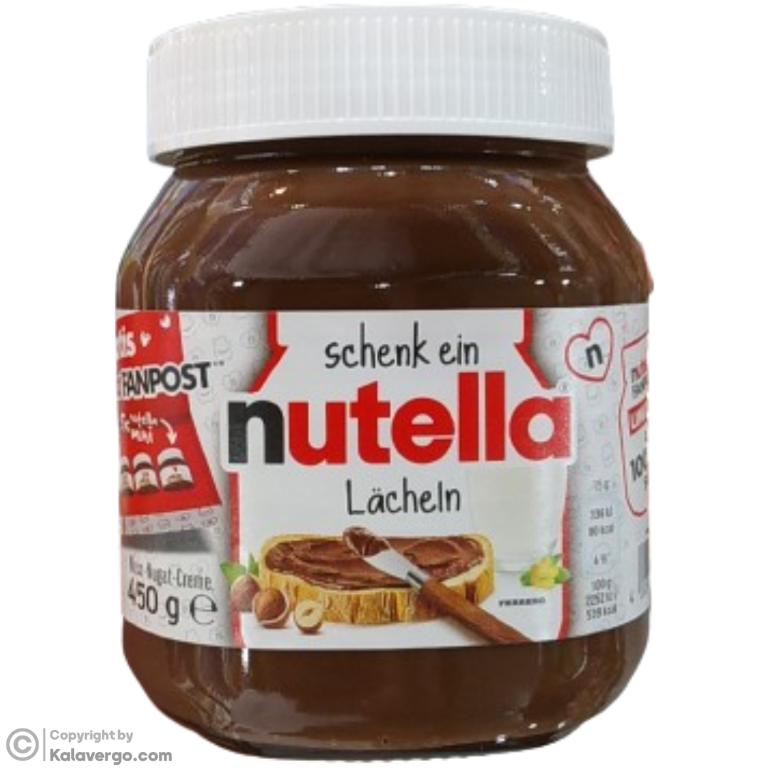 شکلات صبحانه فندقی نوتلا Nutella (آلمان) وزن 450 گرم