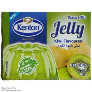 پودر ژله گیاهی کنتون Kenton Jelly با طعم کیوی 80 گرم
