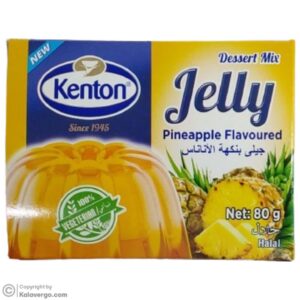 پودر ژله گیاهی کنتون Kenton Jelly با طعم آناناس 80 گرم