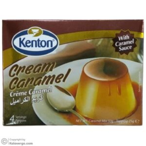 پودر کرم کارامل کنتون Kenton cream caramel حاوی سس کارامل 75 گرم