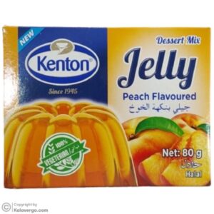 پودر ژله گیاهی کنتون Kenton Jelly با طعم هلو 80 گرم