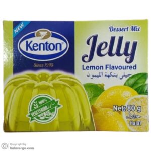 پودر ژله گیاهی کنتون Kenton Jelly با طعم لیمو 80 گرم