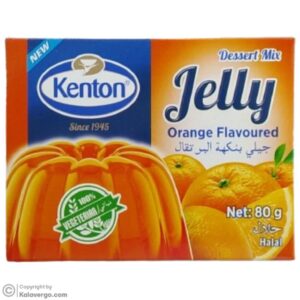 پودر ژله گیاهی کنتون Kenton Jelly با طعم پرتقال 80 گرم