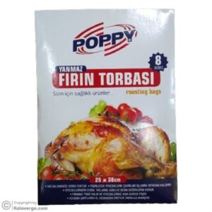 کیسه پخت فر پاپی Poppy بسته 8 عددی