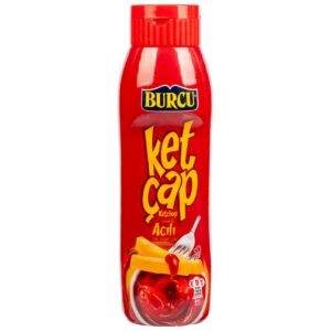سس گوجه فرنگی فلفلی برجو BURCU Ketcap وزن 650 گرم
