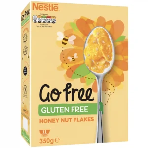 کورن فلکس کلاگز با طعم عسل Nestle Go Free Honey وزن 350 گرم