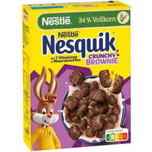 کورن فلکس کرانچی براونی نسکوئیک Nesquik Crunchy Brownie وزن 450 گرم